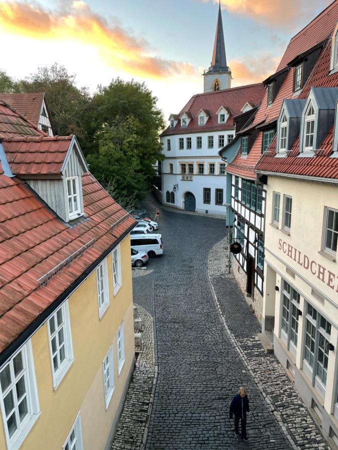 Ferienwohnung Augenblick - Stylisches Apartment In Der Besten Altstadtlage Von Erfurt Exterior foto